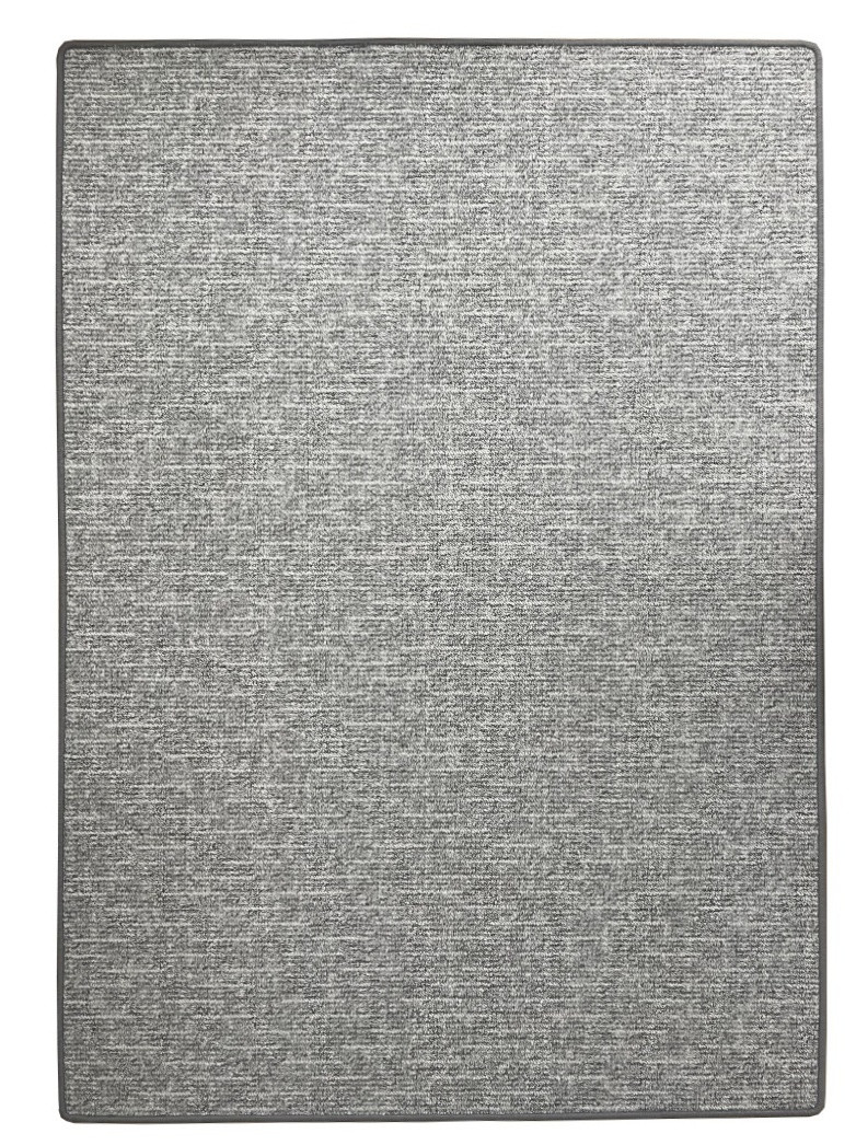 Kusový koberec Alassio sivý - 133x190 cm Vopi koberce 