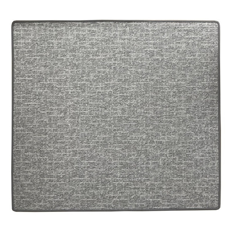 Kusový koberec Alassio šedý štvorec - 180x180 cm Vopi koberce 
