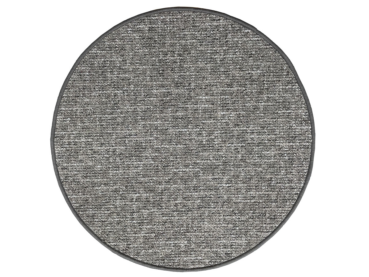 Kusový koberec Alassio hnedý okrúhly - 400x400 (priemer) kruh cm Vopi koberce 