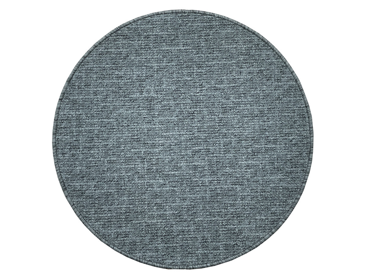 Kusový koberec Alassio modrošedý kruh - 80x80 (priemer) kruh cm Vopi koberce 