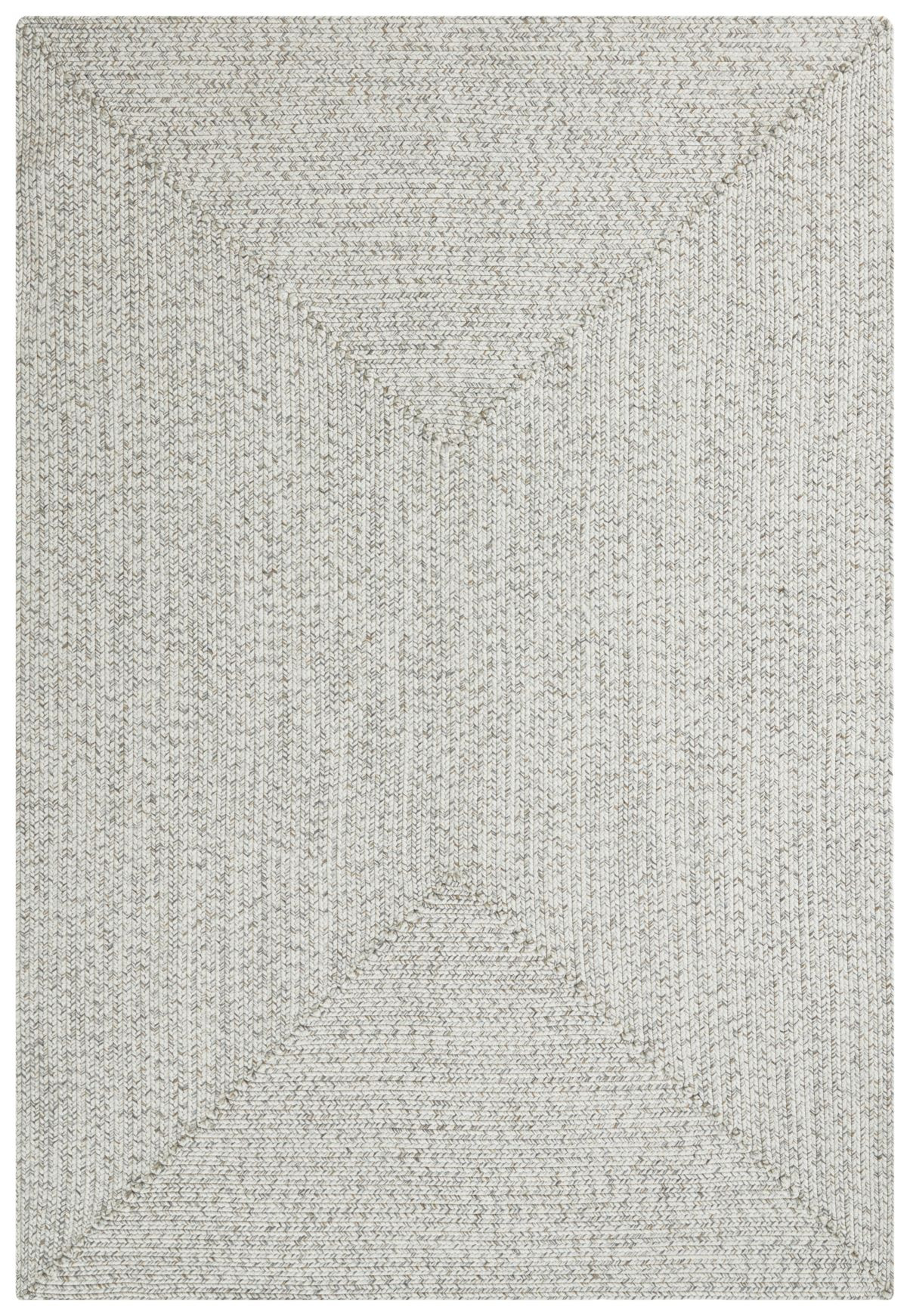 Kusový koberec Braided 105553 Light Melange – na von aj na doma - 80x200 cm NORTHRUGS - Hanse Home koberce 