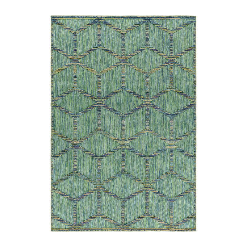 Kusový koberec Bahama 5151 Green – na von aj na doma - 80x250 cm Ayyildiz koberce 