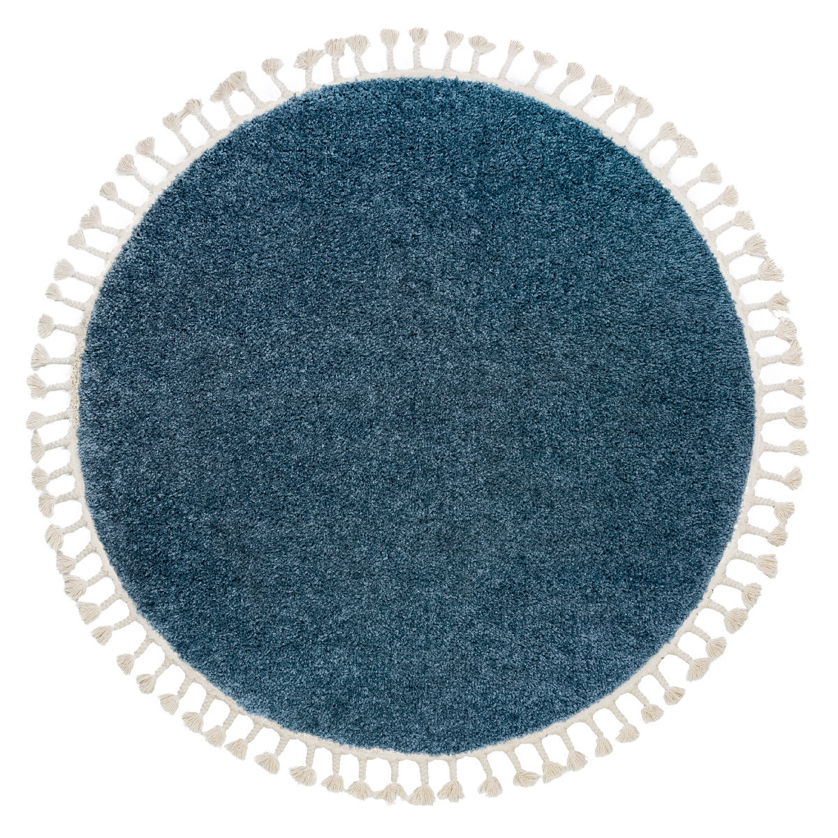 Kusový koberec Berber 9000 blue kruh - 160x160 (priemer) kruh cm Dywany Łuszczów 