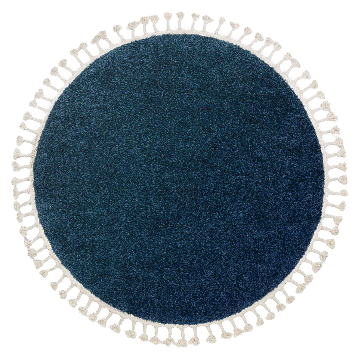 Kusový koberec Berber 9000 navy kruh - 120x120 (priemer) kruh cm Dywany Łuszczów 