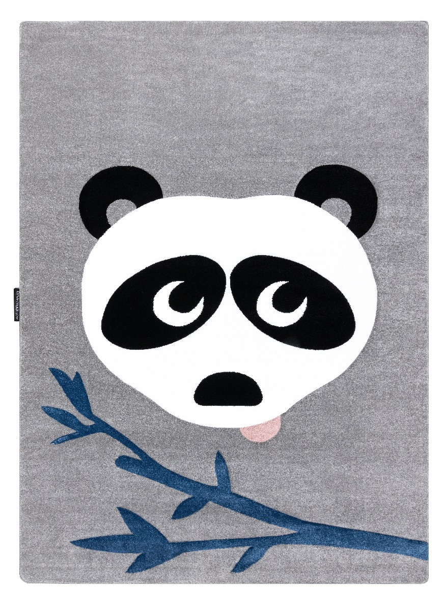 Detský kusový koberec Petit Panda grey - 180x270 cm Dywany Łuszczów 