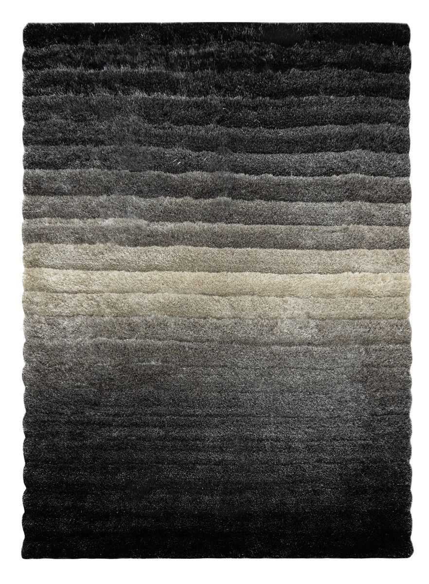 Kusový koberec Flim 007-B6 Stripes grey - 120x160 cm Dywany Łuszczów 