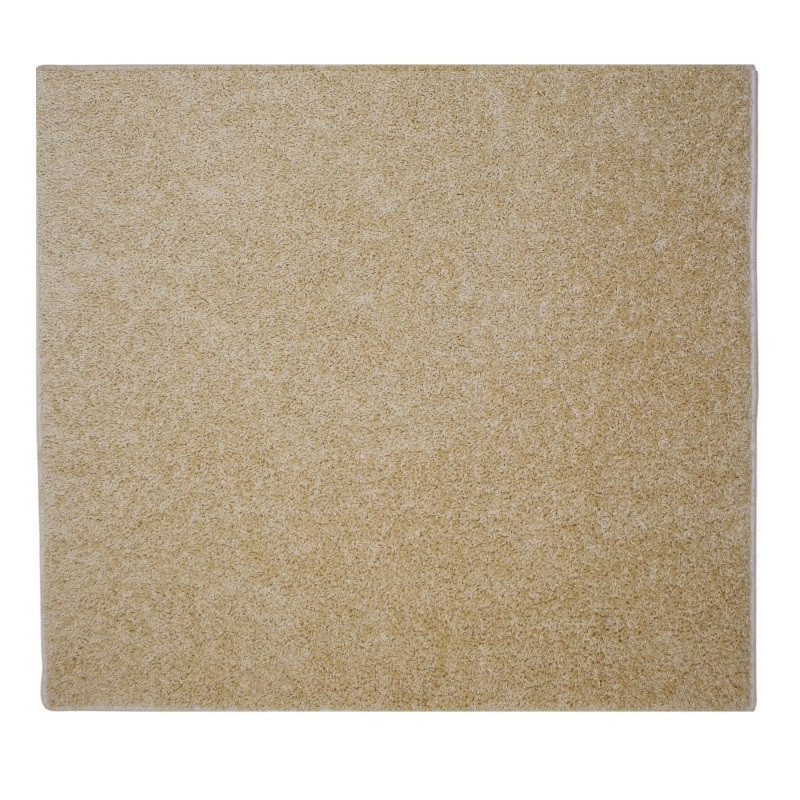 Kusový koberec Color Shaggy béžový štvorec - 120x120 cm Vopi koberce 