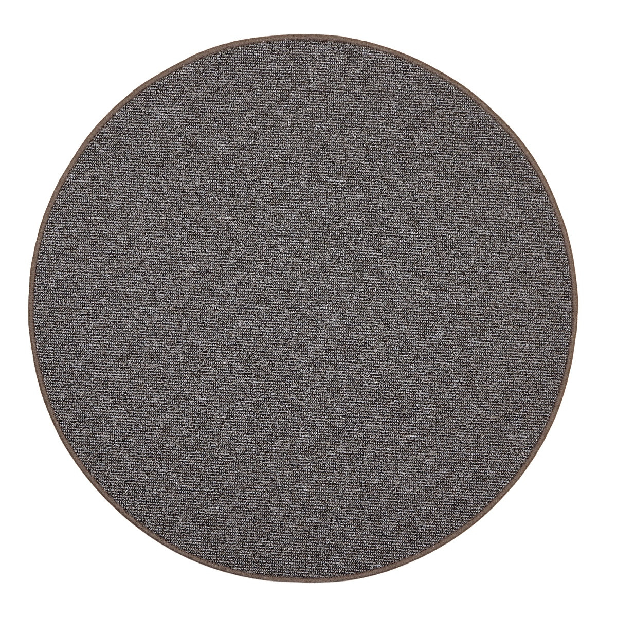 Kusový koberec Porto hnedý kruh - 160x160 (priemer) kruh cm Vopi koberce 