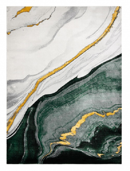 AKCIA: 240x330 cm Kusový koberec Emerald 1017 green and gold - 240x330 cm Dywany Łuszczów 