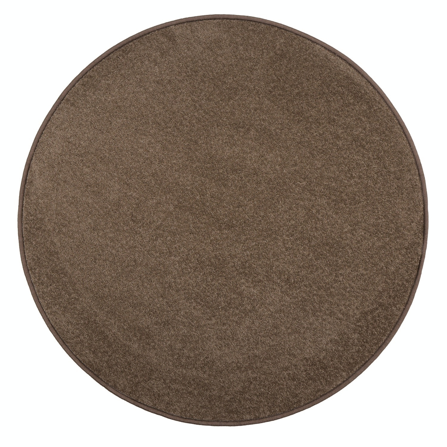 Kusový koberec Eton hnedý 97 kruh - 300x300 (priemer) kruh cm Vopi koberce 