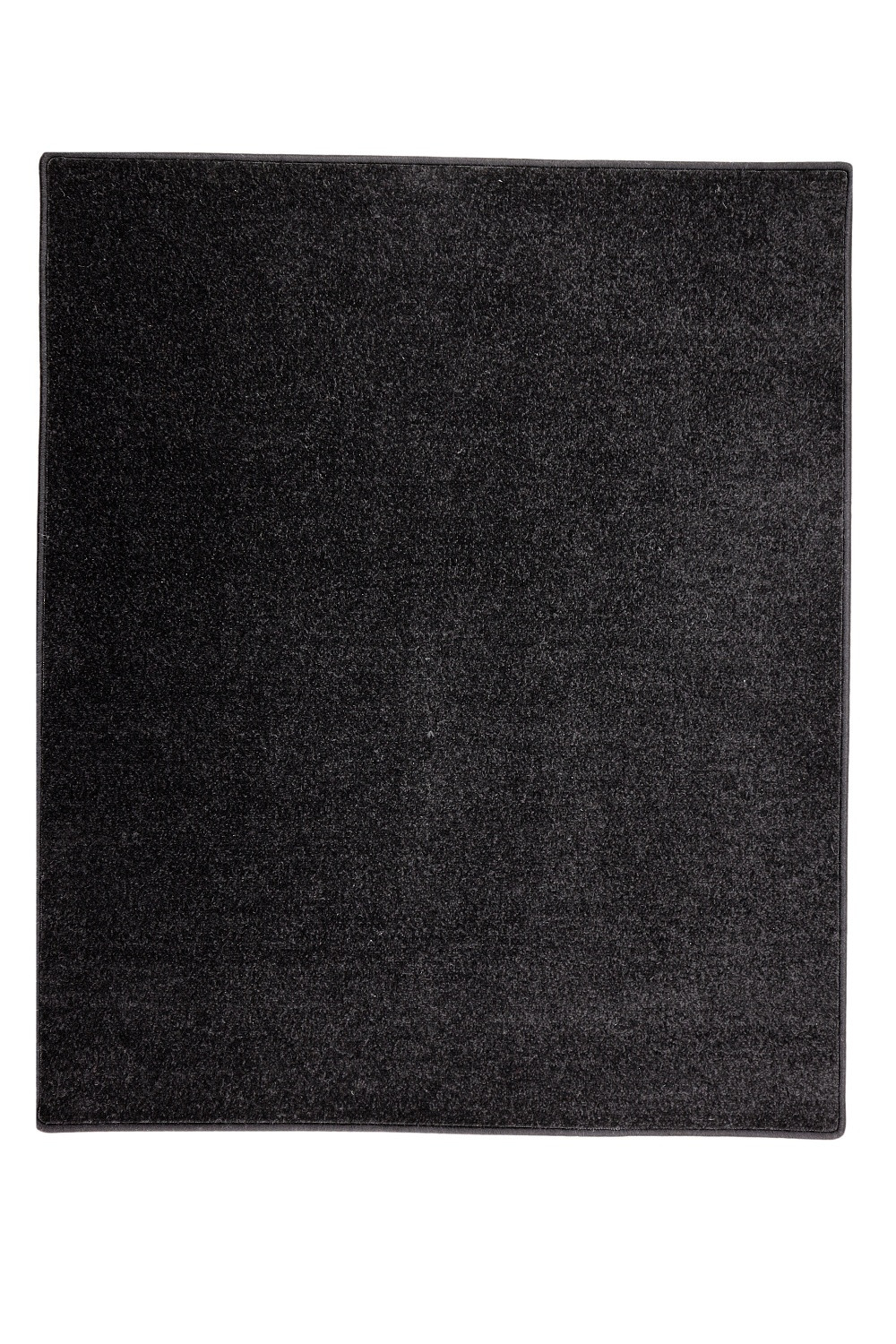 Kusový koberec Eton čierny 78 - 57x120 cm Vopi koberce 