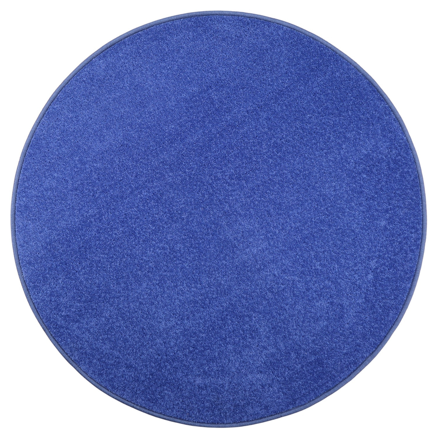 Kusový koberec Eton modrý 82 kruh - 250x250 (priemer) kruh cm Vopi koberce 