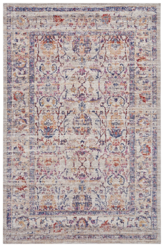 Kusový koberec Cairo 105591 Luxor Cream Multicolored – na von aj na doma - 80x120 cm Nouristan - Hanse Home koberce 