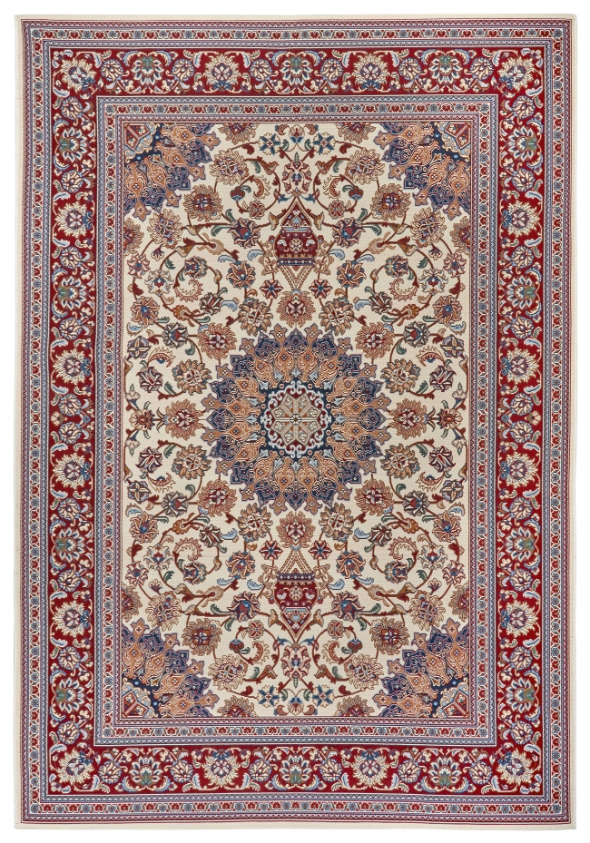 Kusový koberec Flair 105714 Cream Red – na von aj na doma - 80x165 cm Hanse Home Collection koberce 