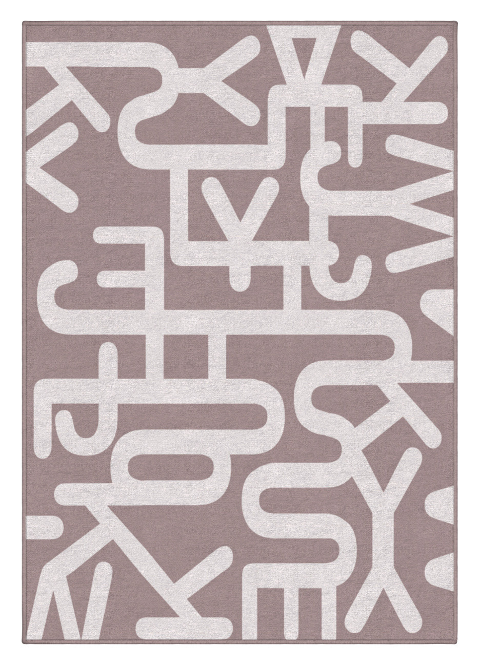 Dizajnový kusový koberec Letters od Jindřicha Lípy - 160x230 cm GDmats koberce 