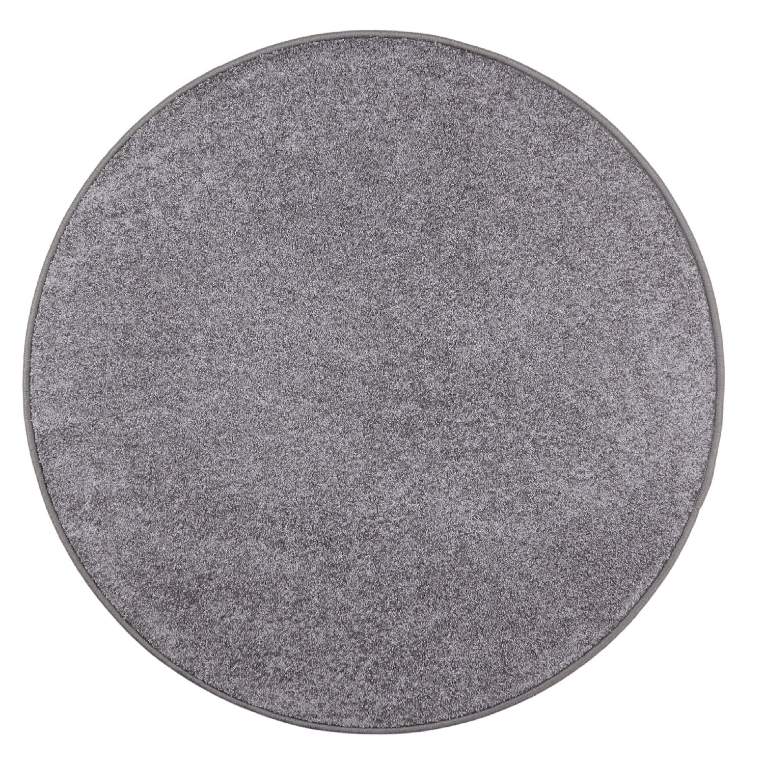Kusový koberec Capri šedý kruh - 160x160 (priemer) kruh cm Vopi koberce 