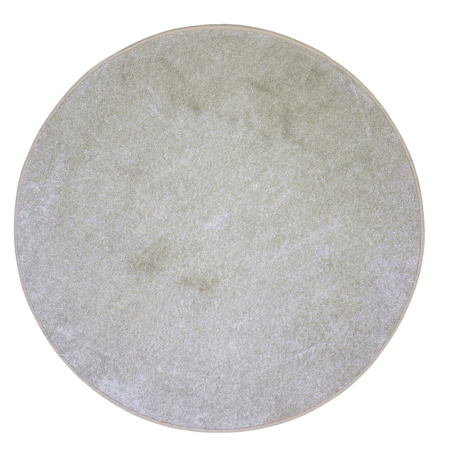 Kusový koberec Capri Lux cream kruh - 100x100 (priemer) kruh cm Vopi koberce 