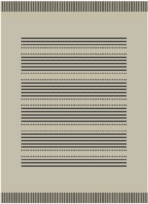 Kusový koberec Floorlux 20001 Silver/Black – na von aj na doma - 120x170 cm Devos koberce 