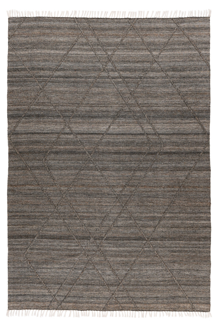 Ručne tkaný kusový koberec My Dakar 365 anthracite – na von aj na doma - 120x170 cm Obsession koberce 