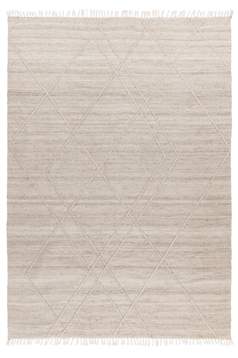 Ručne tkaný kusový koberec My Dakar 365 ivory – na von aj na doma - 140x200 cm Obsession koberce 