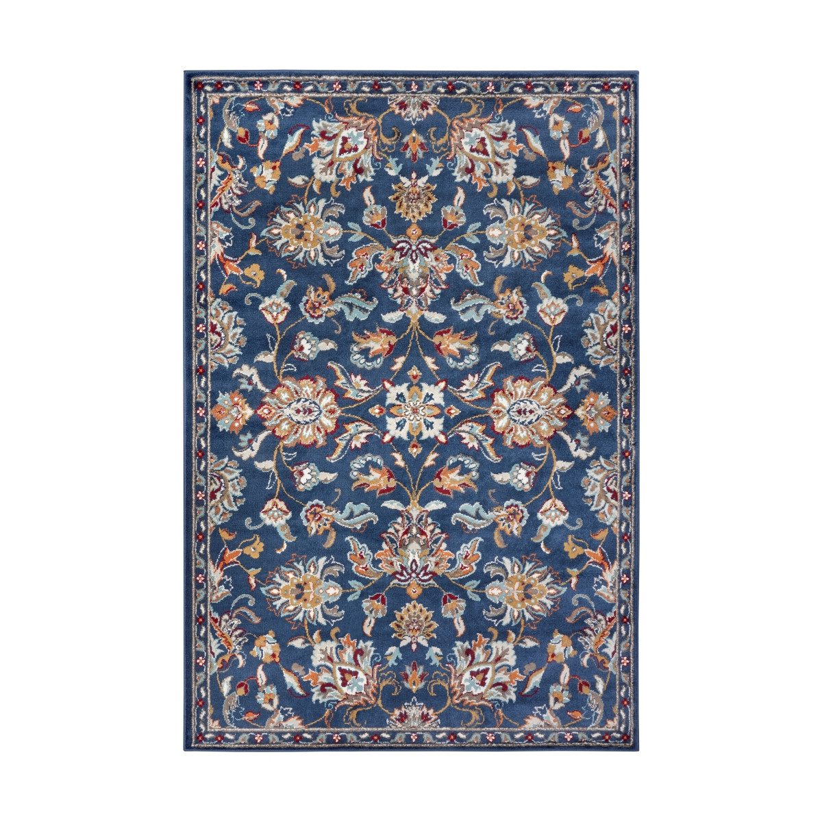 AKCIA: 120x170 cm Kusový koberec Luxor 105634 Caracci Blue Multicolor