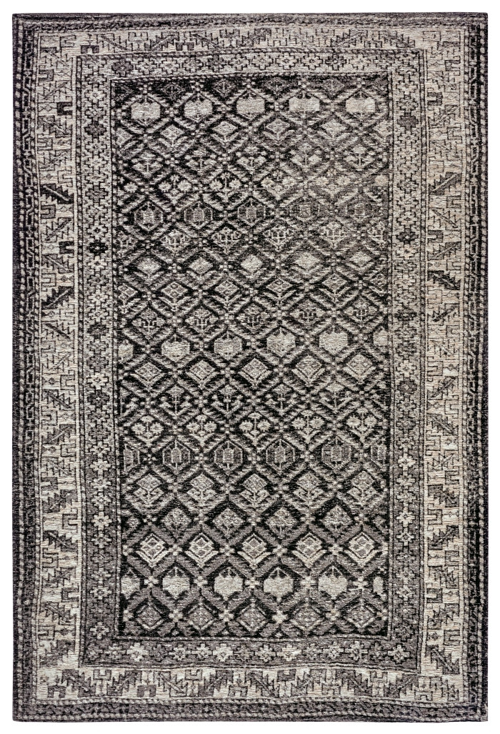 Kusový koberec Catania 105895 Curan Black - 160x235 cm Hanse Home Collection koberce 