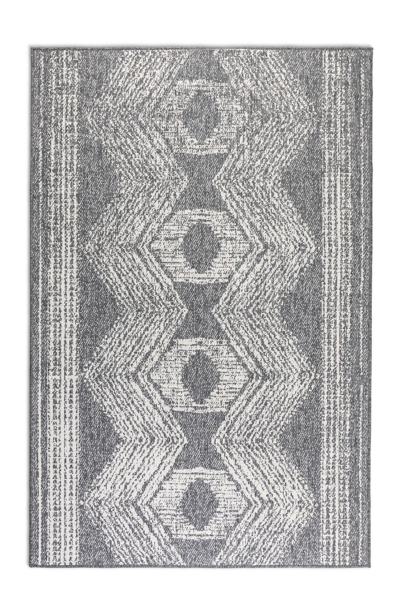 Kusový koberec Gemini 106008 Silver z kolekcie Elle – na von aj na doma - 120x170 cm ELLE Decoration koberce 