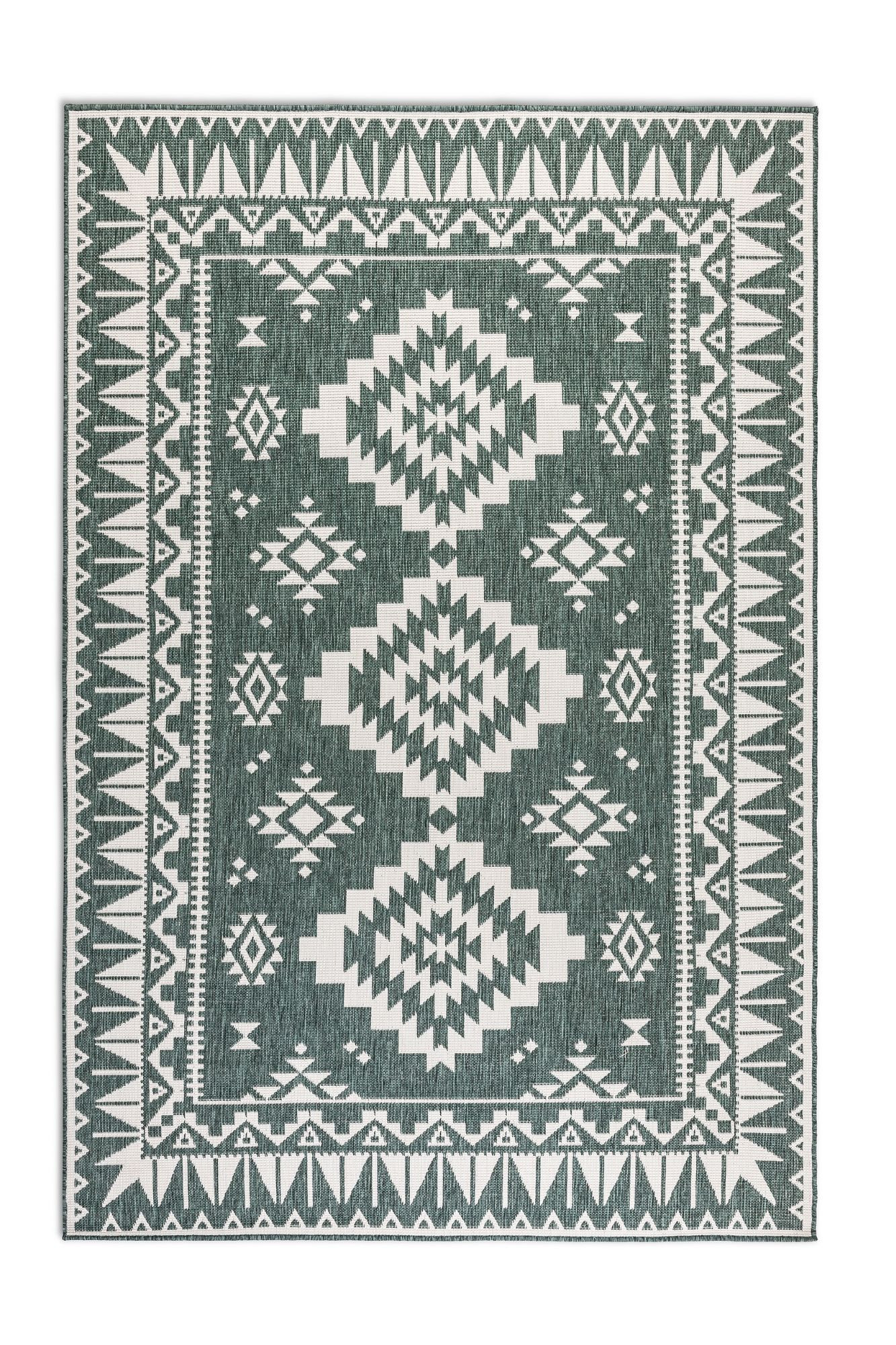 Kusový koberec Gemini 106020 Green z kolekcie Elle – na von aj na doma - 160x230 cm ELLE Decoration koberce 