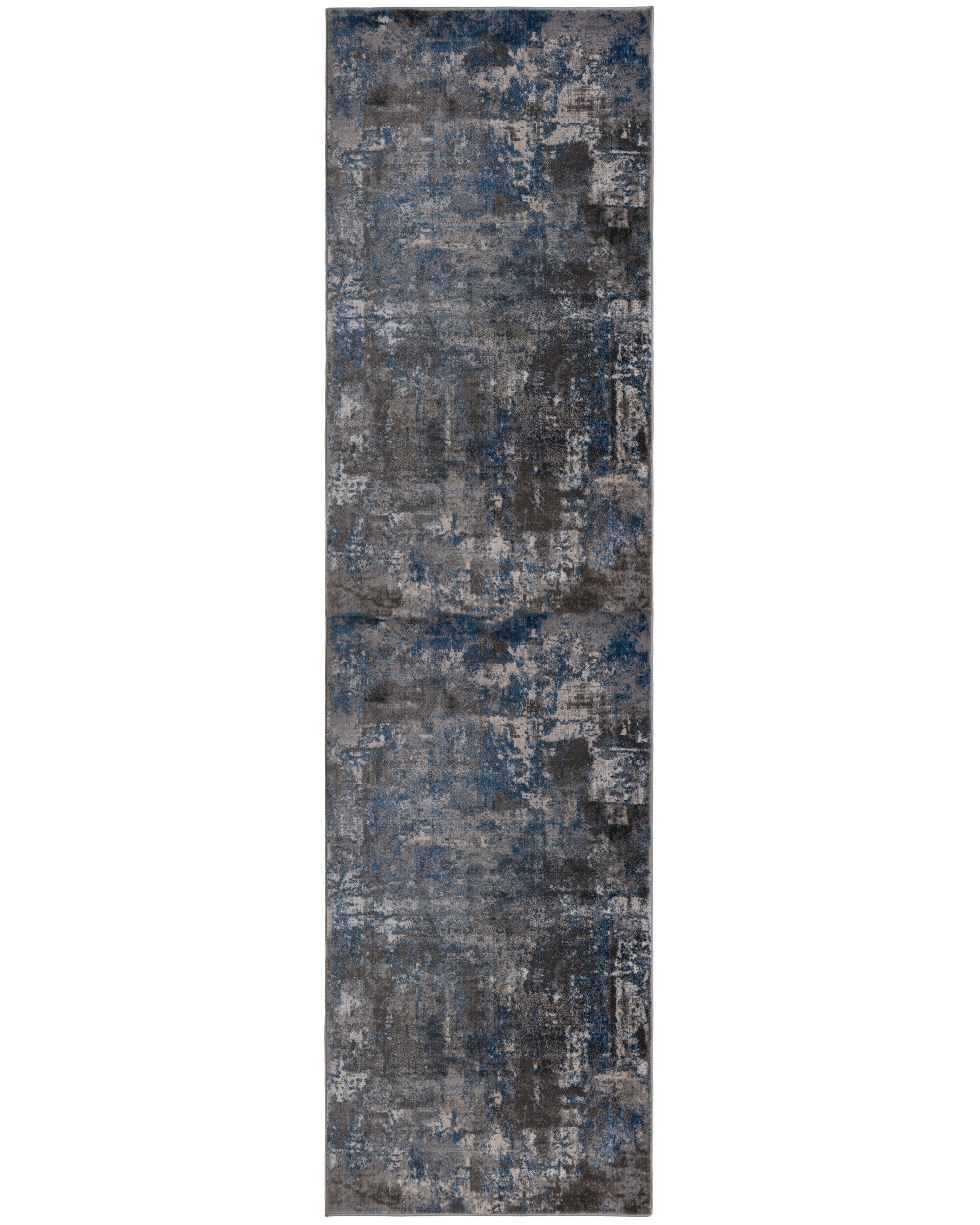 Behúň Cocktail Wonderlust Blue/Grey - 80x300 cm Flair Rugs koberce 