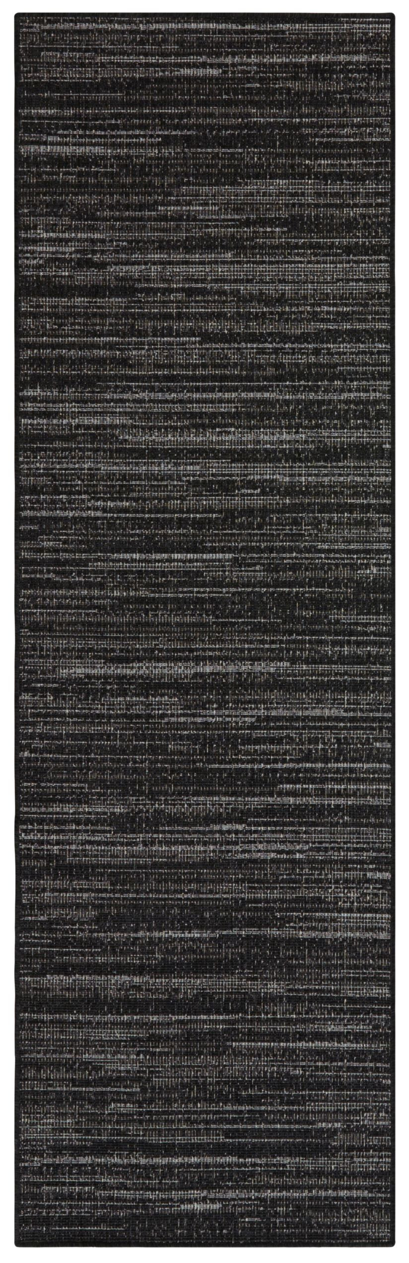 AKCIA: 80x350 cm Kusový koberec Gemini 105549 Night Silver z kolekcie Elle – na von aj na doma - 80x350 cm ELLE Decoration koberce 