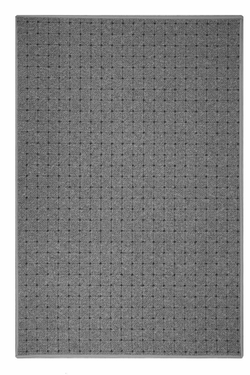 Kusový koberec Udinese šedý - 140x200 cm Vopi koberce 