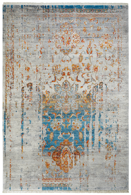 Kusový koberec Laos 453 BLUE - 40x60 cm Obsession koberce 