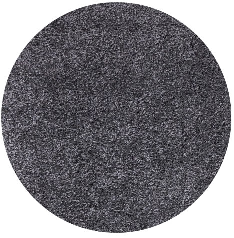 Kusový koberec Life Shaggy 1500 grey kruh - 120x120 (priemer) kruh cm Ayyildiz koberce 