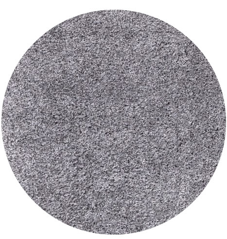 Kusový koberec Life Shaggy 1500 light grey kruh - 80x80 (priemer) kruh cm Ayyildiz koberce 