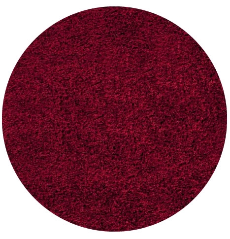Kusový koberec Life Shaggy 1500 red kruh - 160x160 (priemer) kruh cm Ayyildiz koberce 