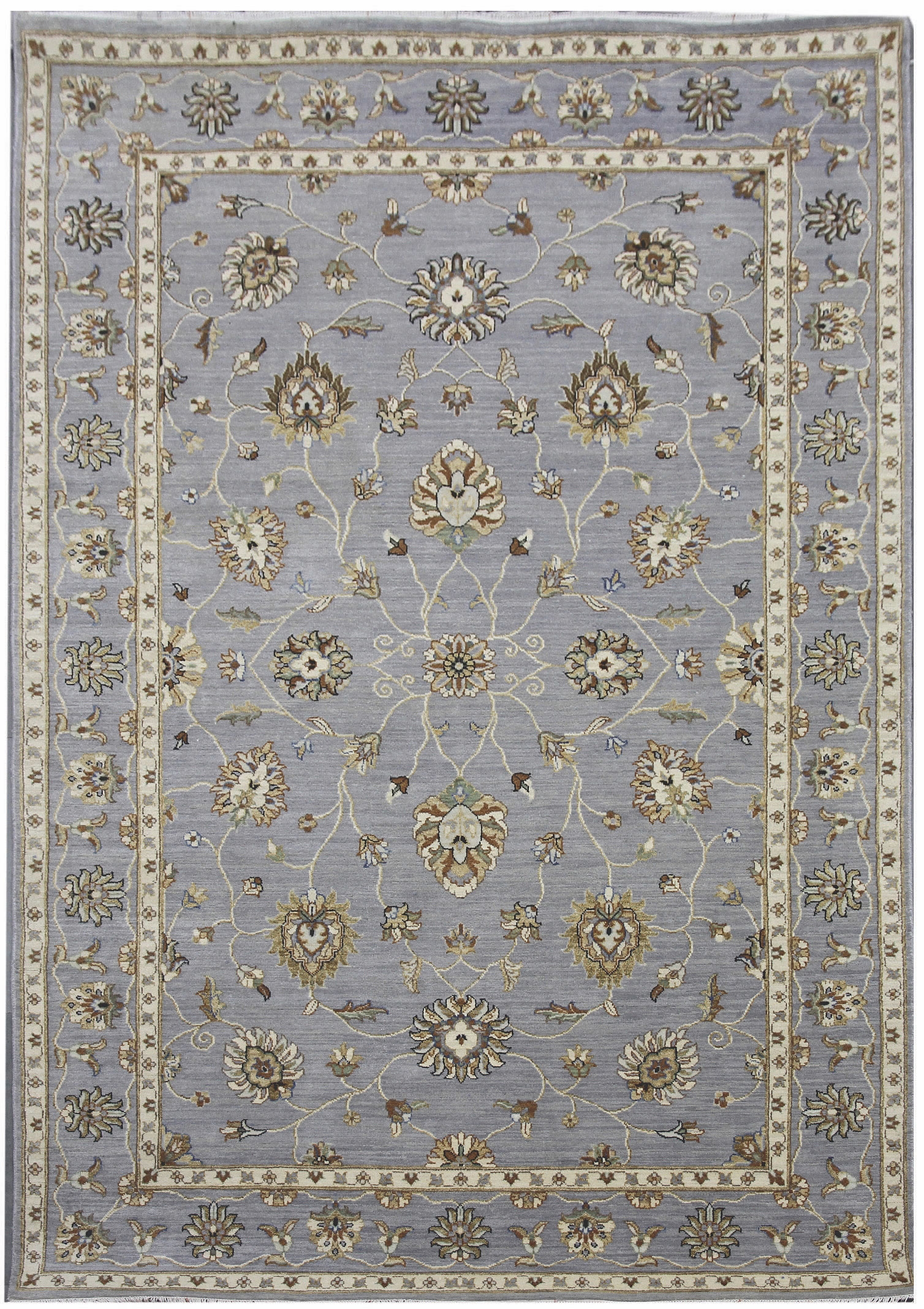 Ručne viazaný kusový koberec Diamond DC-M 2 Light grey / light grey - 245x305 cm Diamond Carpets koberce 