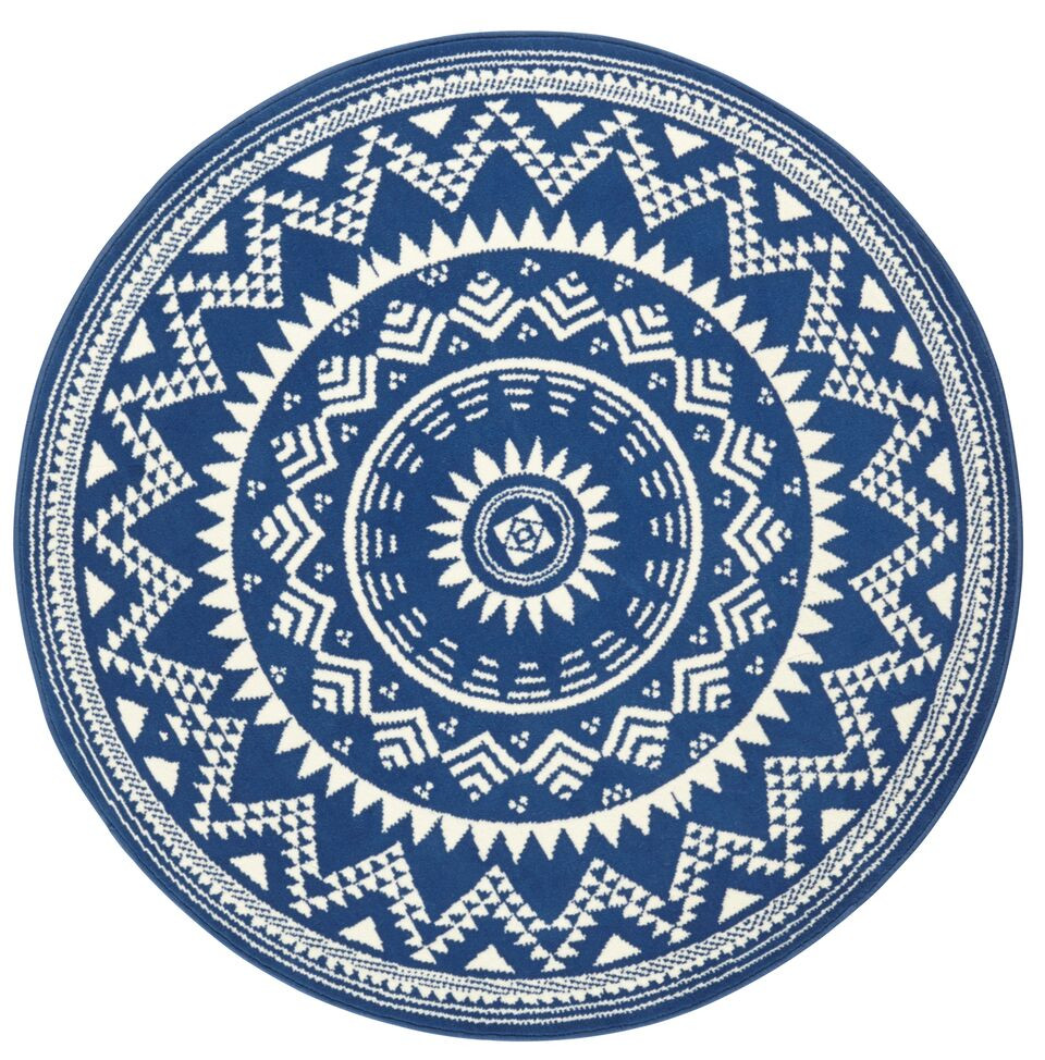 Kusový koberec Celebration 103442 Valencia Blue - 140x140 (priemer) kruh cm Hanse Home Collection koberce 