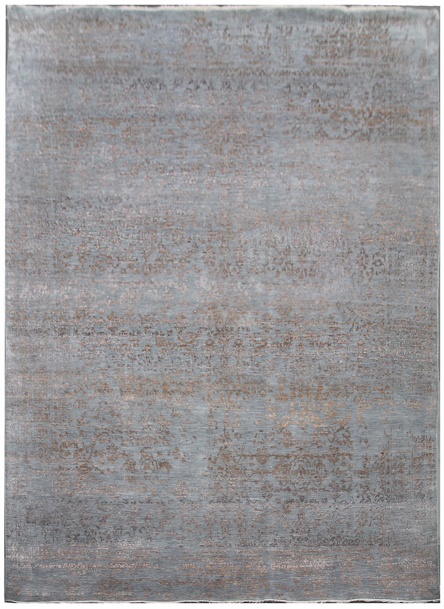 Ručne viazaný kusový koberec Diamond DC-JK 1 Silver / mouse - 275x365 cm Diamond Carpets koberce 