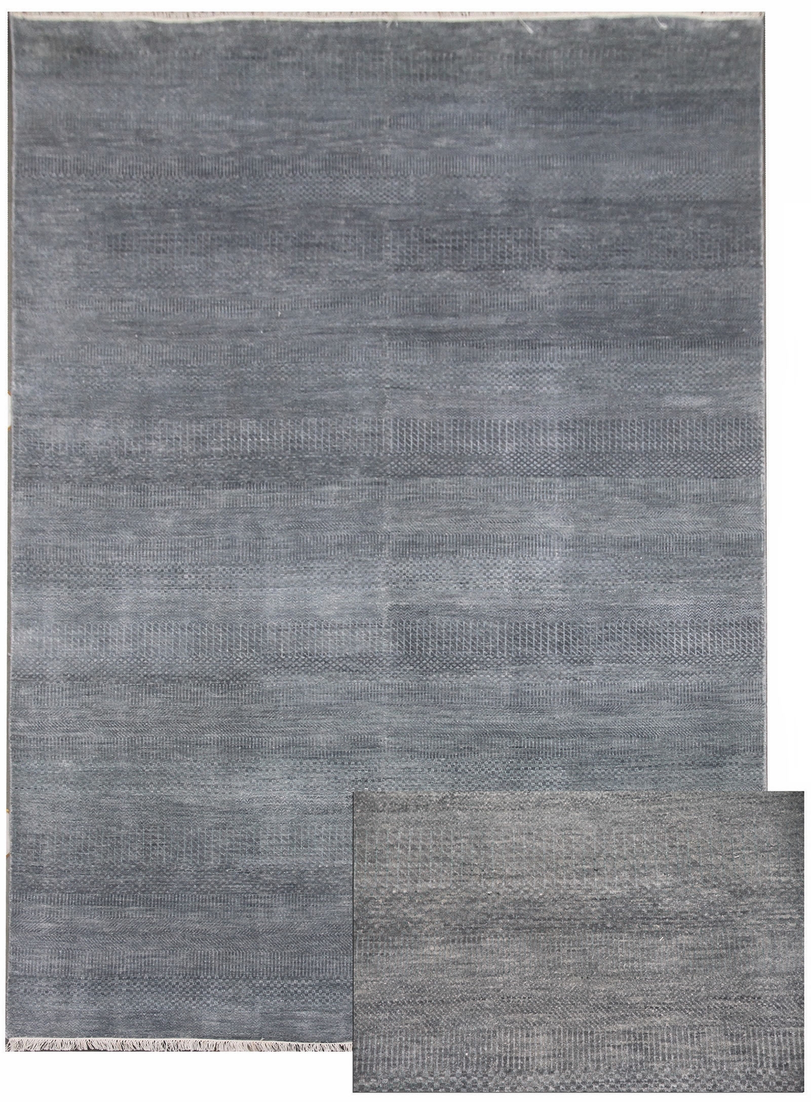 Ručne viazaný kusový koberec Diamond DC-MCN Light grey / blue - 160x230 cm Diamond Carpets koberce 