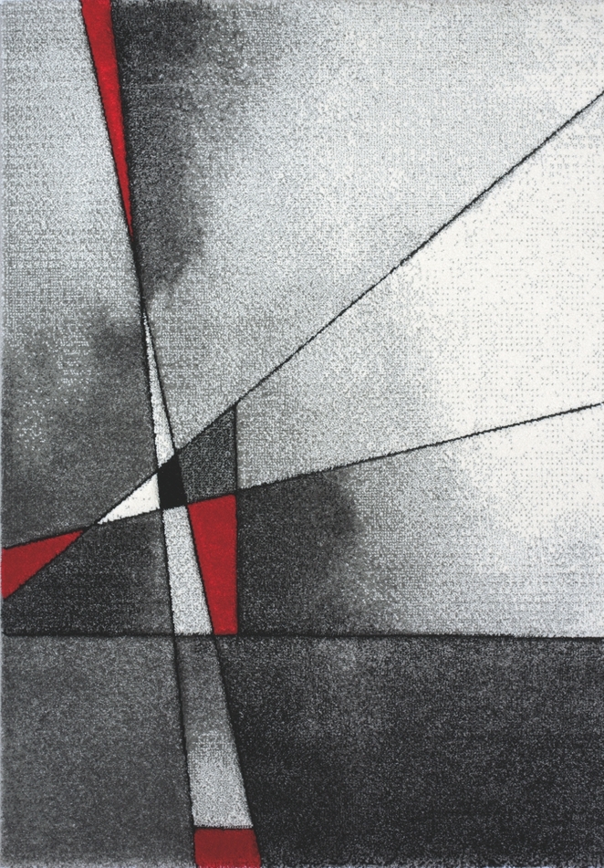 Kusový koberec Brilliance 21807 grey-red - 120x170 cm Medipa (Merinos) koberce 