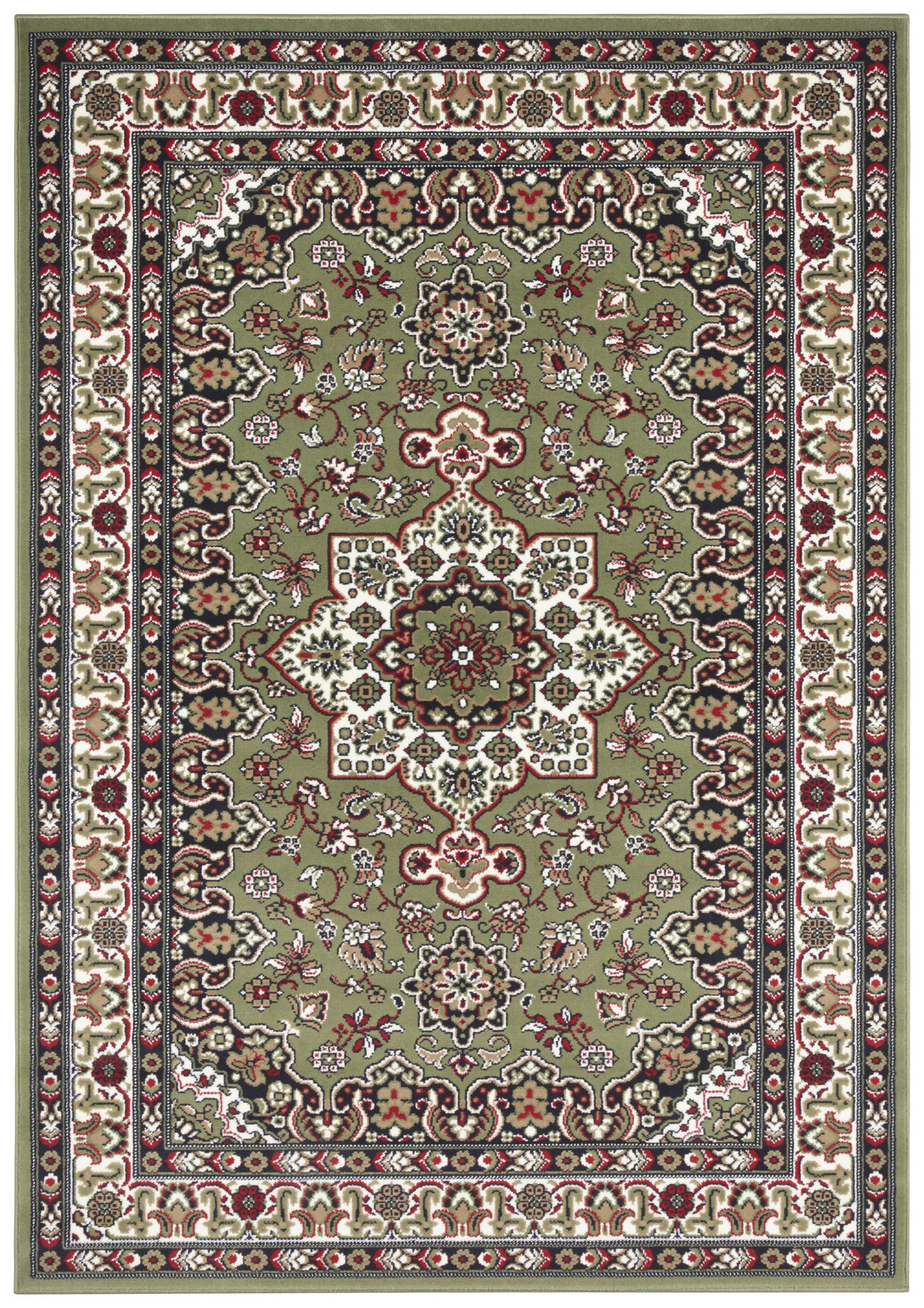 Kusový koberec Mirkan 104104 Green - 200x290 cm Nouristan - Hanse Home koberce 