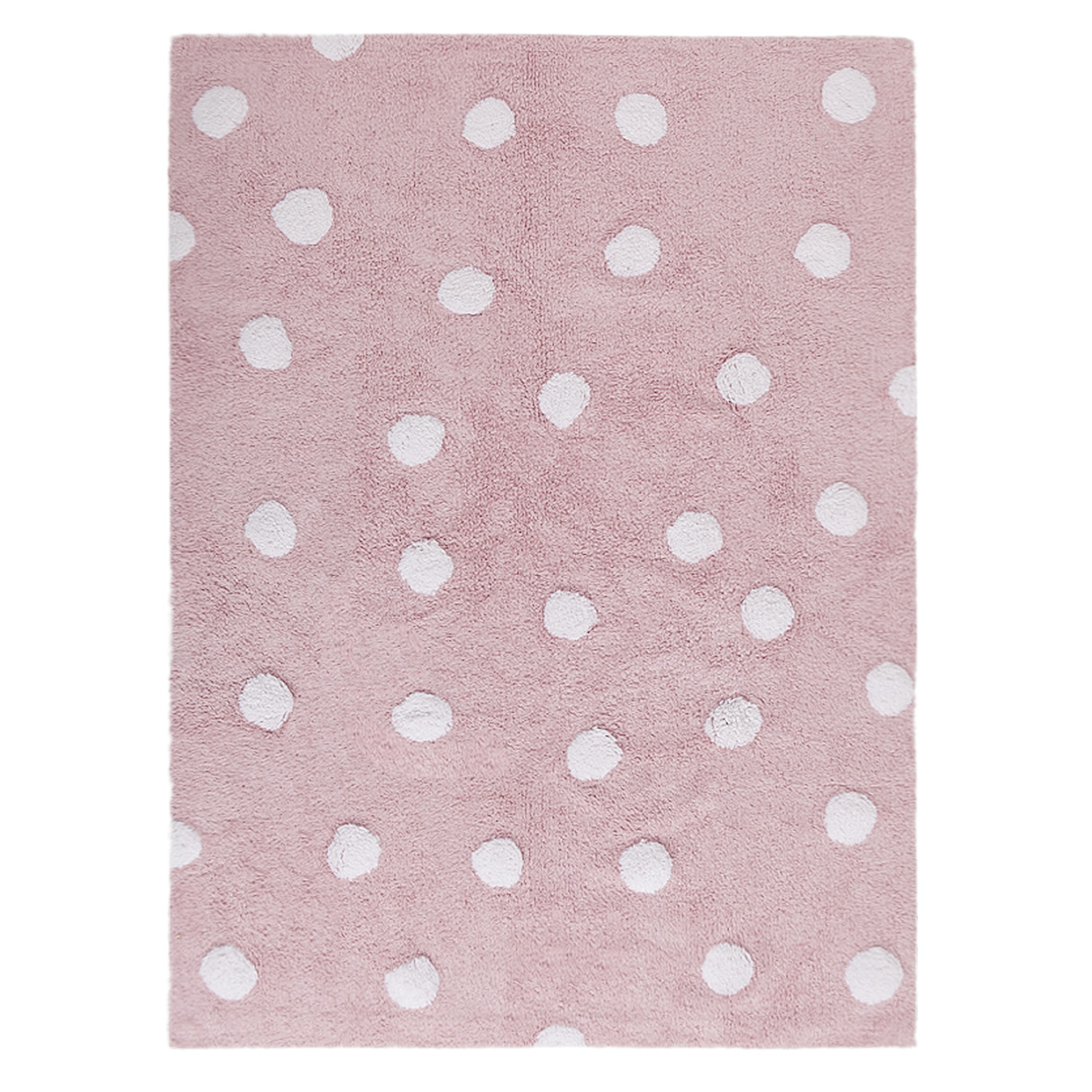 Pre zvieratá: Prateľný koberec Polka Dots Pink-White - 120x160 cm Lorena Canals koberce 