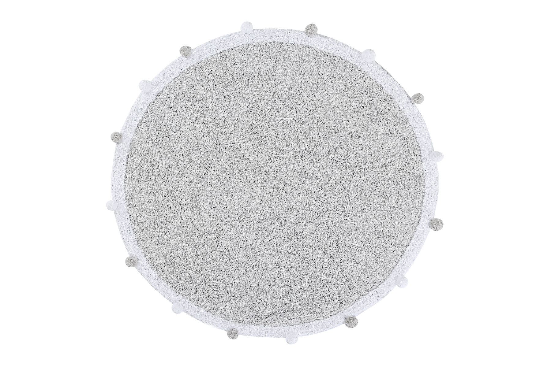 Pre zvieratá: Prateľný koberec Bubbly Light Grey kruh - 120x120 (priemer) kruh cm Lorena Canals koberce 