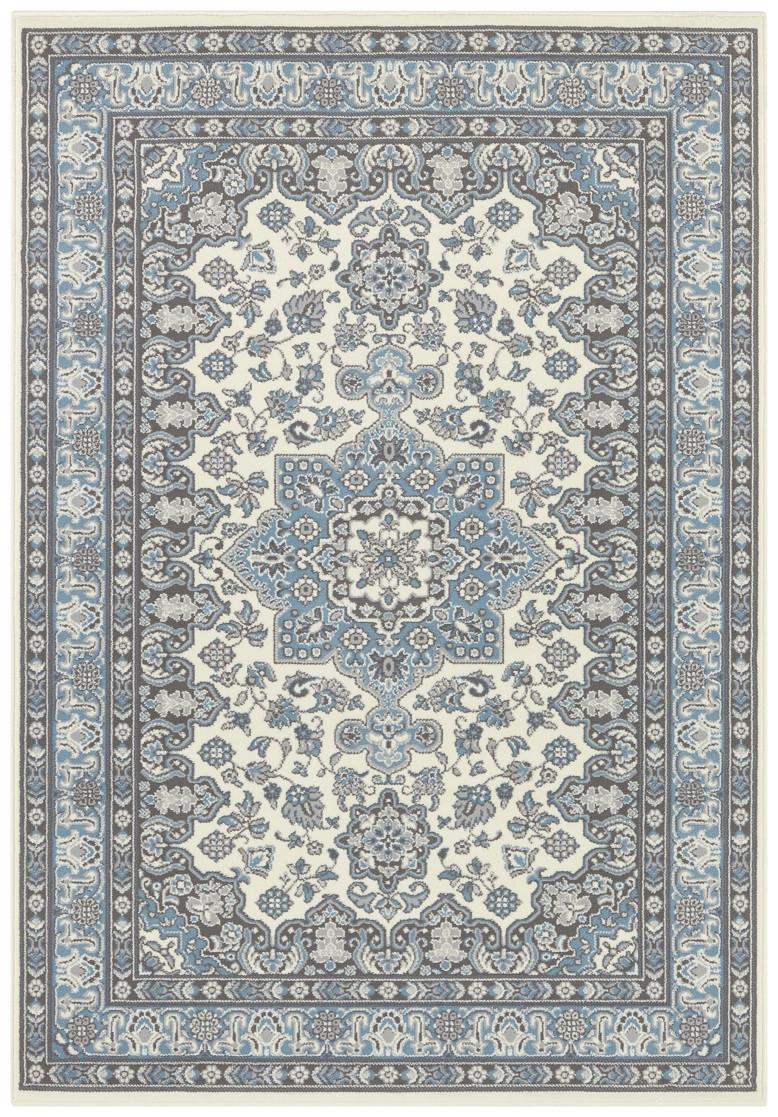 Kusový koberec Mirkan 104442 Cream / Skyblue - 80x150 cm Nouristan - Hanse Home koberce 