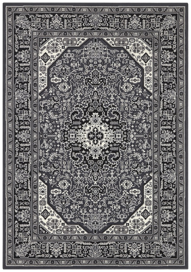 Kusový koberec Mirkan 104436 Dark-grey - 80x150 cm Nouristan - Hanse Home koberce 