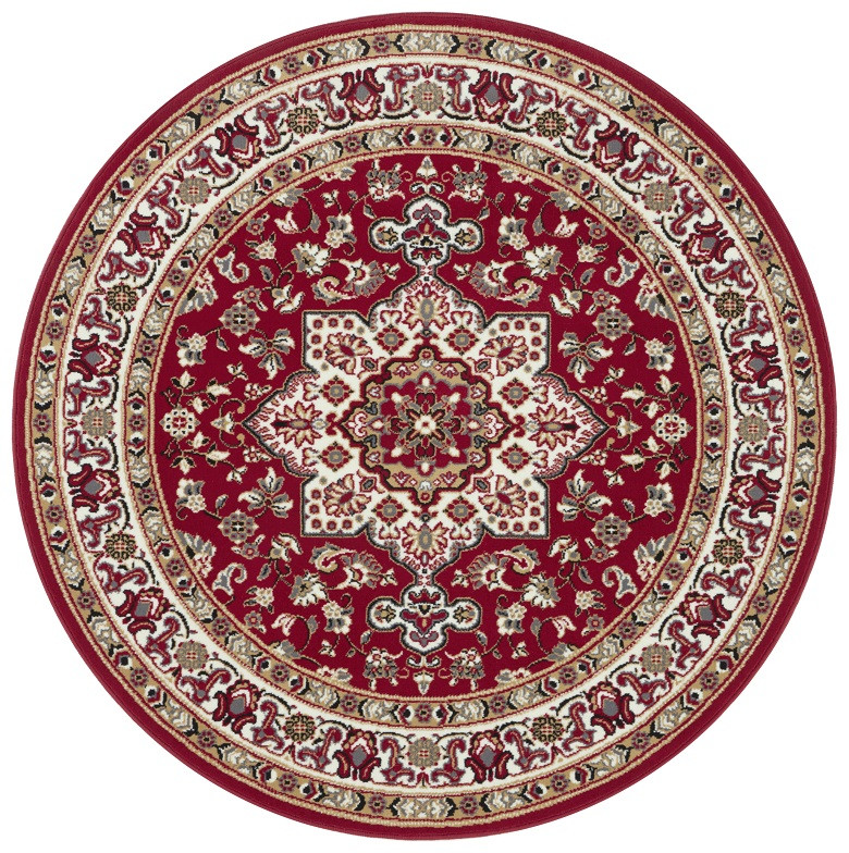 Kruhový koberec Mirkan 104103 Red - 160x160 (priemer) kruh cm Nouristan - Hanse Home koberce 