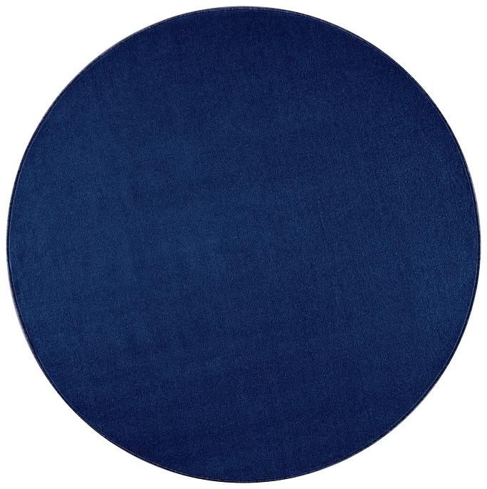 Kusový koberec Nasty 104447 darkblue - 200x200 (priemer) kruh cm Hanse Home Collection koberce 