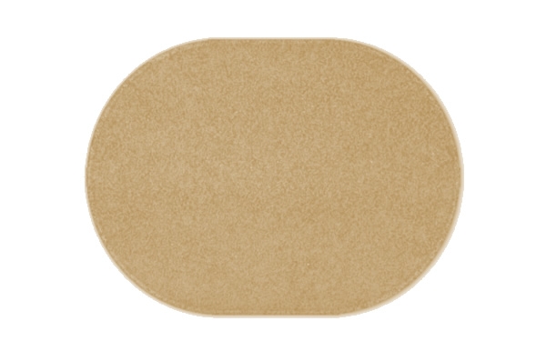 Kusový koberec Eton béžový ovál - 120x170 cm Vopi koberce 